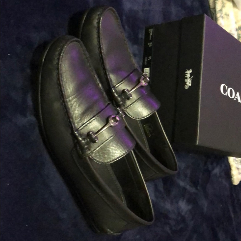 Size 9 coach $100 obo wore them twice